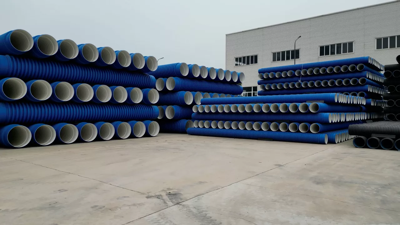 PVC-M Modified PVC Pipe-PVC-M Double Wall Corrugated Pipe