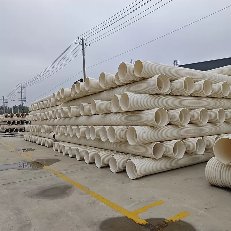 AD Yonggao Jingjie UPVC double wall corrugated pipe