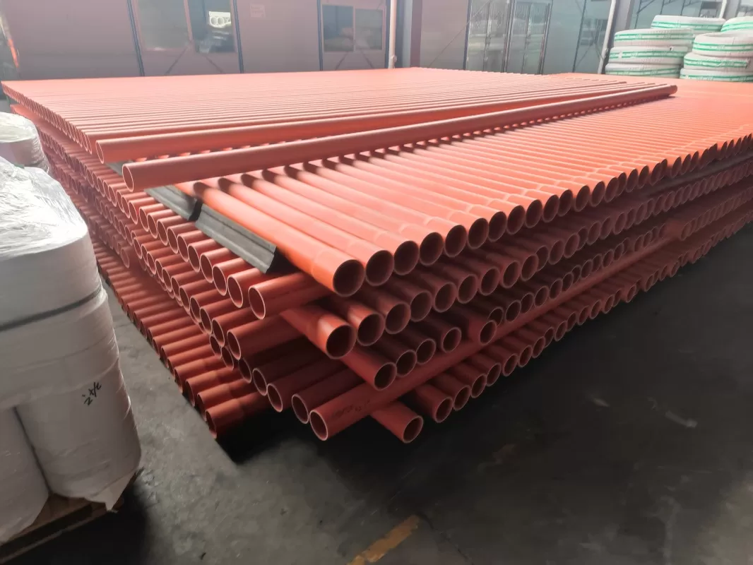 AD Jingjie cpvc pipa listrik DN110mm pvc-c pipa perlindungan kabel listrik, gambar produk dan diagram pengkodean第1张