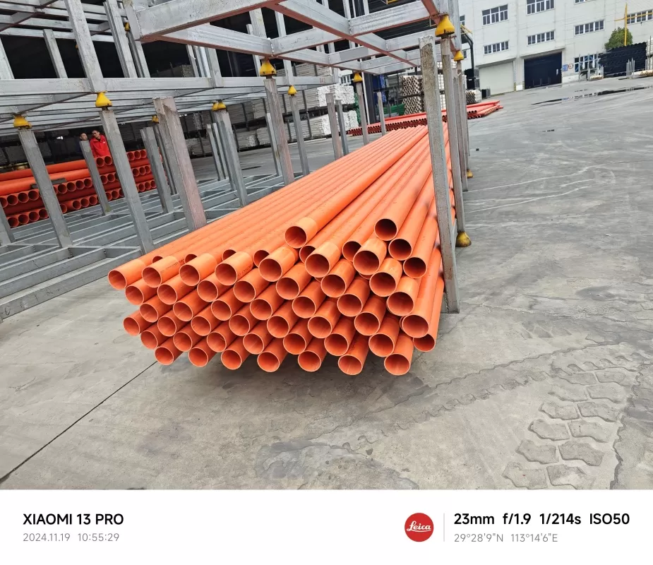 Jingjie, AD cpvc силовая труба DN75 * 3 мм pvc-c силовой кабель втулка, кодирование и фотографии продукта第3张