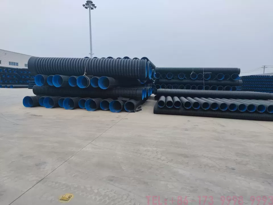 Làm thế nào để lấp đầy và nén chặt ống sóng hai tường HDPE第1张