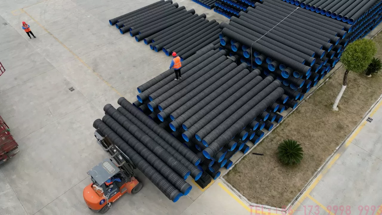 hdpe 双壁波纹管属于刚性管吗？湖北公元建材为您说明