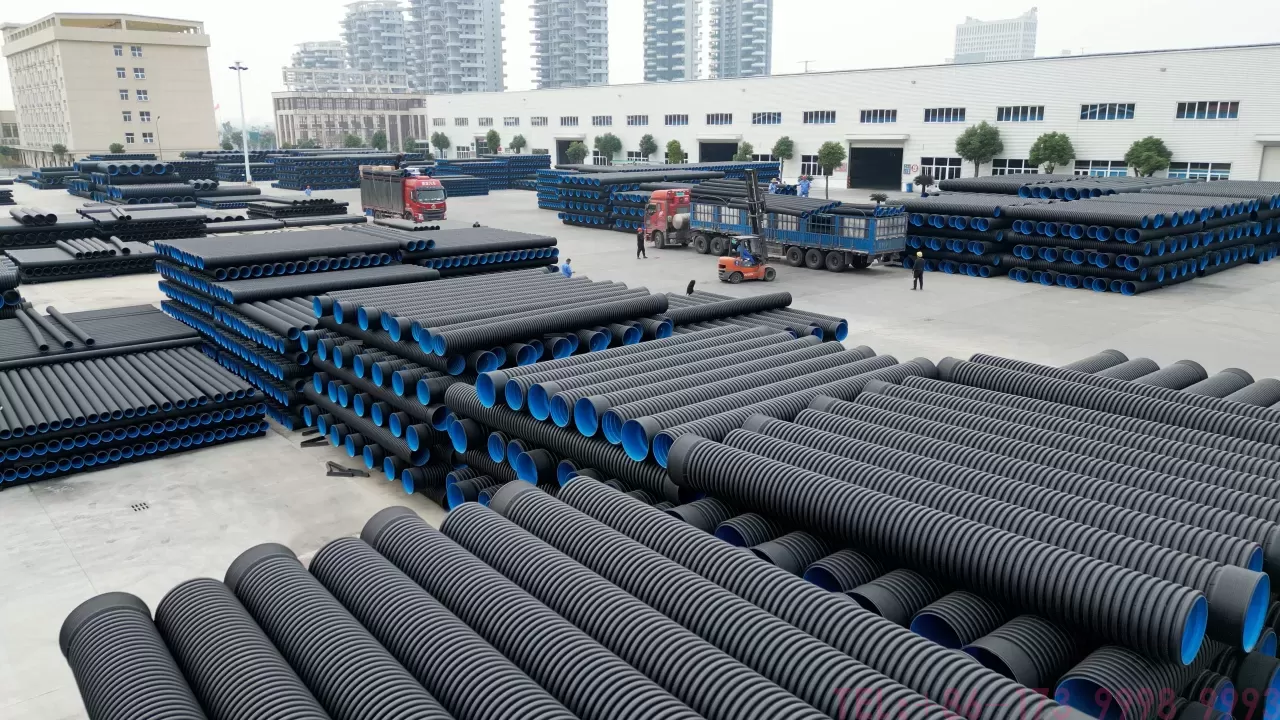 hdpe 双壁波纹管能用于拉管施工吗？湖北公元建材为您解答