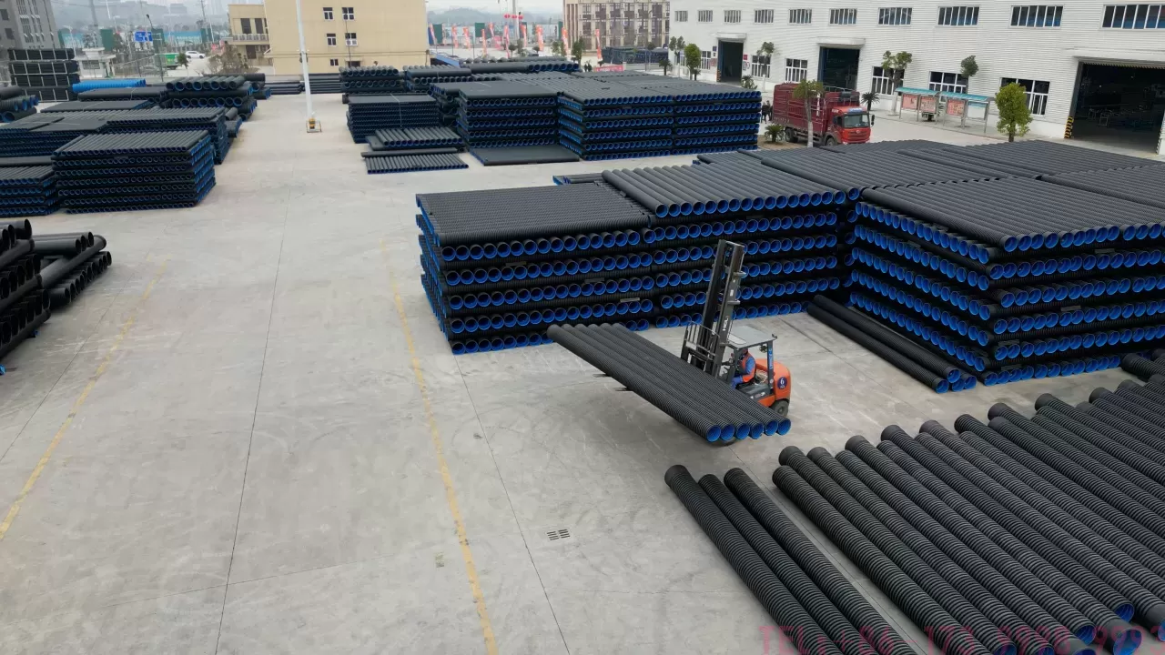 hdpe 双壁波纹管能进行弯曲操作吗？湖北公元建材为您解答