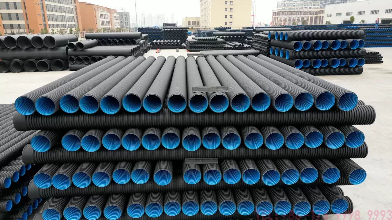 hdpe 双壁波纹管能够用于穿线吗？湖北公元建材为您解析第1张