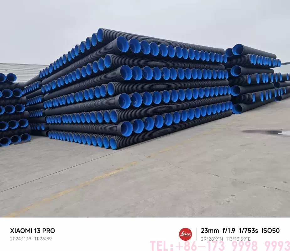 hdpe 双壁波纹管属于塑料管材吗？湖北公元建材为您解答