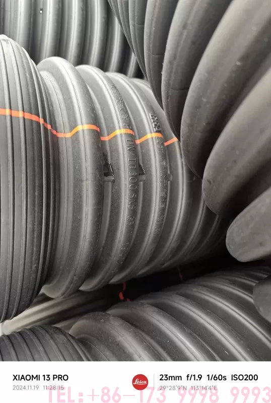 hdpe 双壁波纹管能够长期在阳光下暴晒吗？湖北公元建材解析