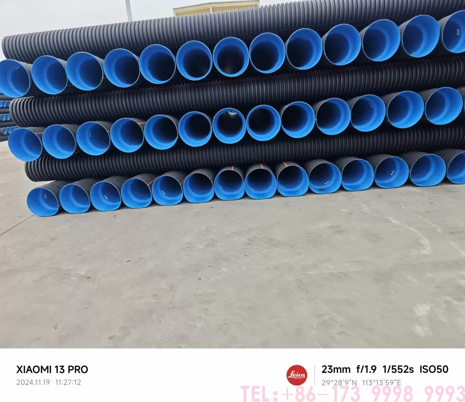 hdpe 双壁波纹管会添加钢丝吗？湖北公元建材为您解答