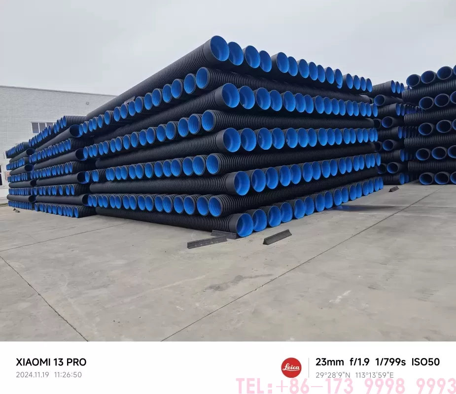 hdpe 材料制作的都是双壁波纹管吗？湖北公元建材为您解答
