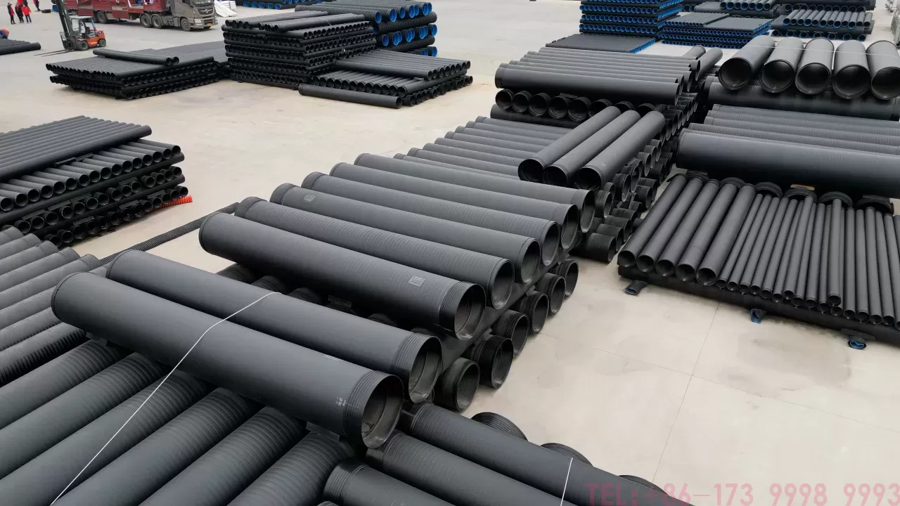 HDPE 中空壁缠绕管与双壁波纹管的区别解析第1张