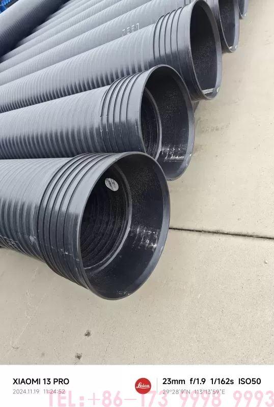HDPE 中空壁缠绕管的材质特性及应用优势详解第1张