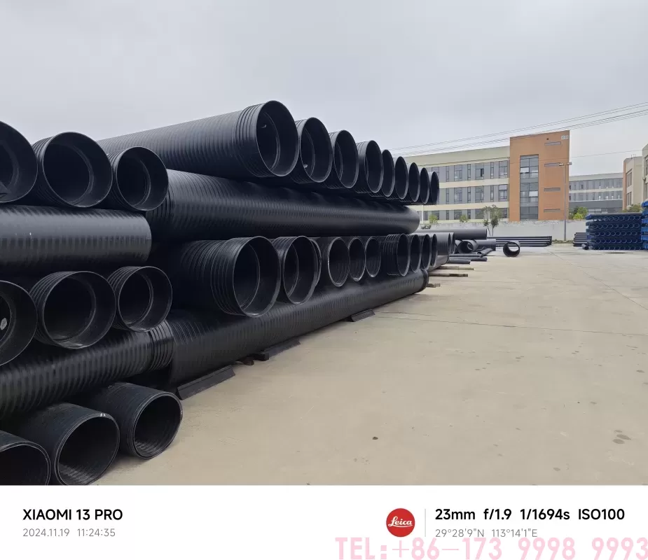 HDPE 中空壁缠绕管在建筑室外排水中的应用现状与前景分析